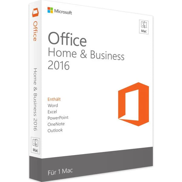 Office 2016 Home and Business MAC